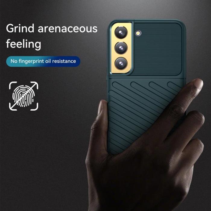 OEM - Thunder Twill Skal Galaxy S22 Plus 5G - Grön