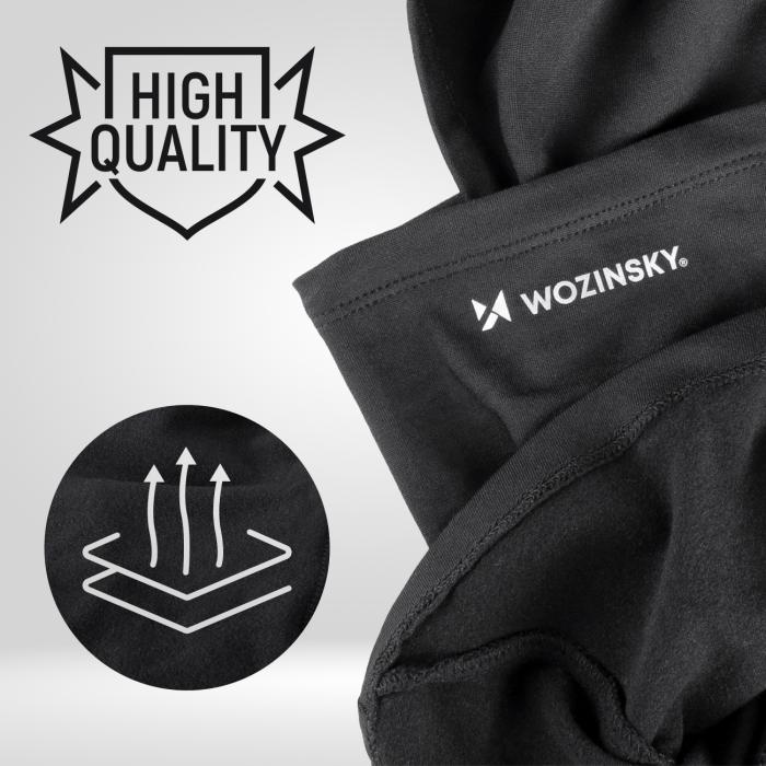 Wozinsky - Wozinsky Balaclava WTBBK1 L Termisk Under Hjälm - Svart
