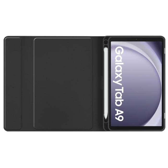 Tech-Protect - Tech-Protect Galaxy Tab A9 Fodral med plats för pennna Plus - Svart
