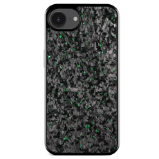 A-One Brand - iPhone 16e Mobilskal Aramid Fiber Forged Textur - Grön