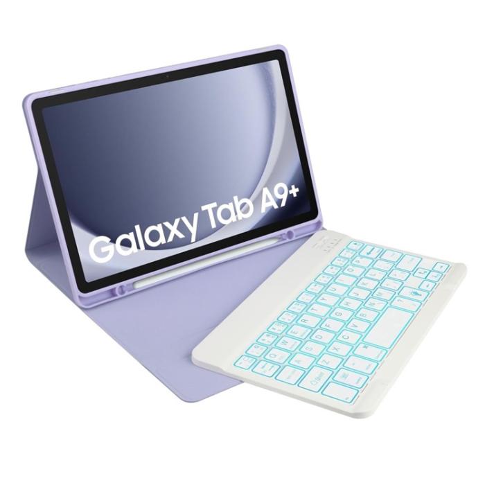 Tech-Protect - Tech-Protect Galaxy Tab A9 Plus Fodral med pennfack Plus - Voilet