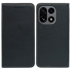 A-One Brand - OnePlus 15 Plånboksfodral RFID Blocking Closure Läder - Svart