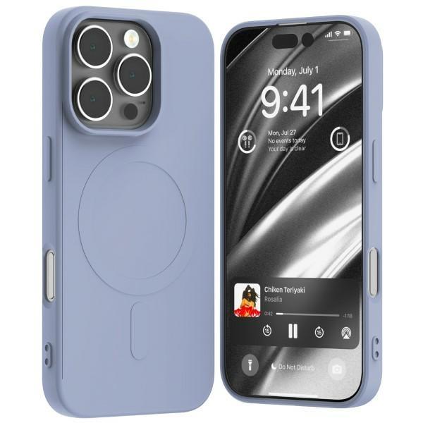 Mercury iPhone 16 Pro Mobilskal MagSafe Semi-Silikon - Lavendel | 2353 | AlltMobil