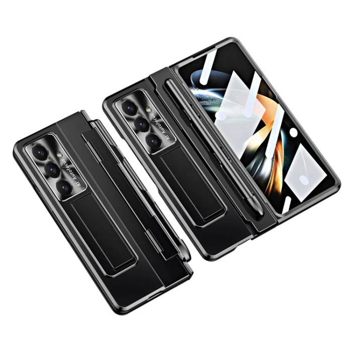 A-One Brand - Galaxy Z Fold 7 Mobilskal med Skärmskydd och Stylus Hinge