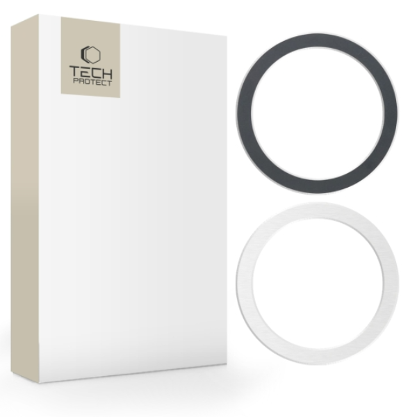 Magmat MagSafe Universell Magnetisk Ring - Svart/Silver | 2353 | AlltMobil