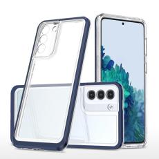 OEM - Galaxy S23 Plus Skal Clear 3in1 - Blå