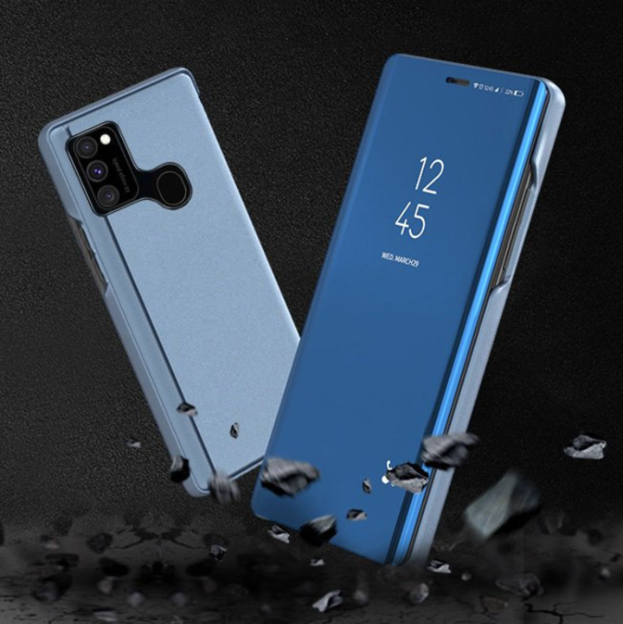 UTGATT1 - Galaxy A12(2020/2021)/M12 Mobilfodral Clear View - Rosa