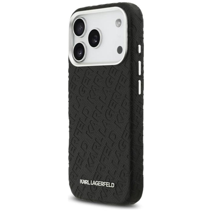 KARL LAGERFELD - Karl Lagerfeld iPhone 17 Pro Mobilskal MagSafe FW Stamped Karl