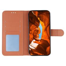 OEM - Samsung Galaxy A37 Pl&aring;nboksfodral Konstl&auml;der - Brun