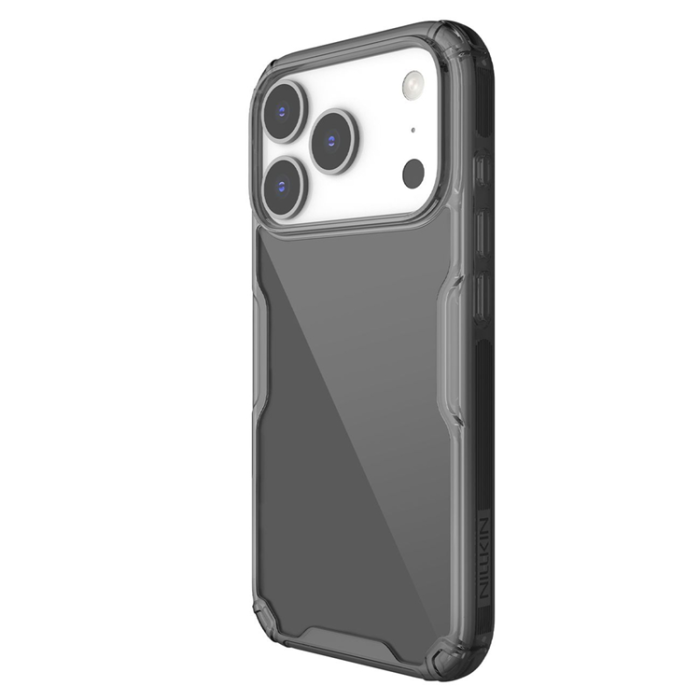 Nillkin - Nillkin iPhone 17 Pro Mobilskal Nature TPU Pro - Transparent Svart