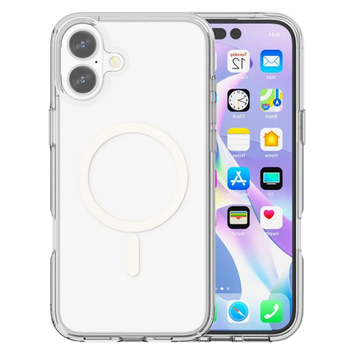 Boom of Sweden - BOOM iPhone 17 Mobilskal Magsafe PC + TPU - Transparent