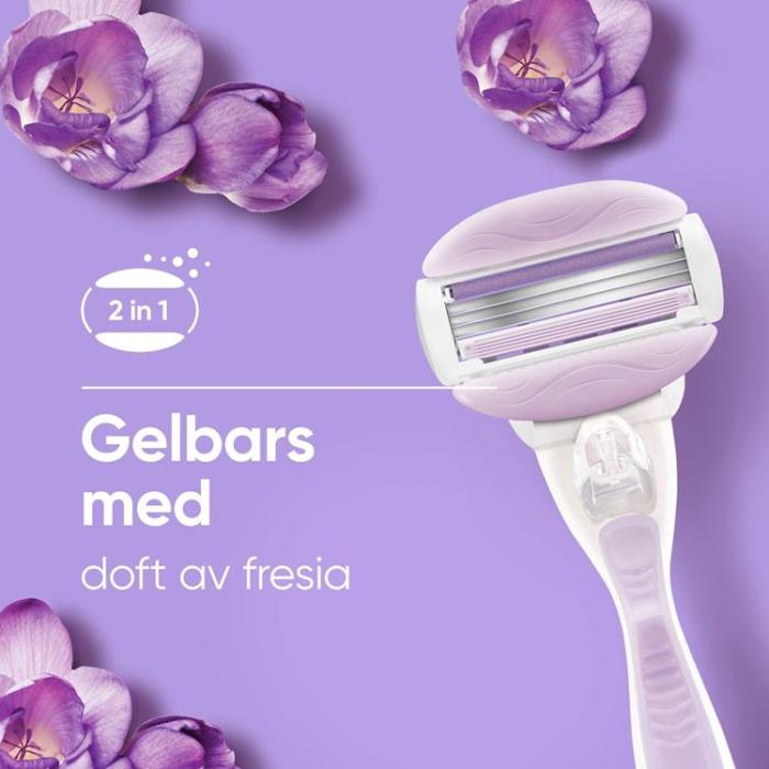Gillette - Gillette Rakhyvel Comfortglide Breeze + 2st rakblad