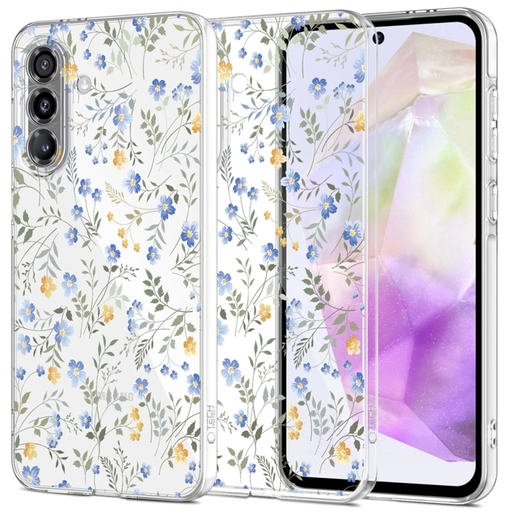 Tech-Protect Mobilskal För Galaxy A37 5G Flexair - Spring Flowers | 2353 | AlltMobil