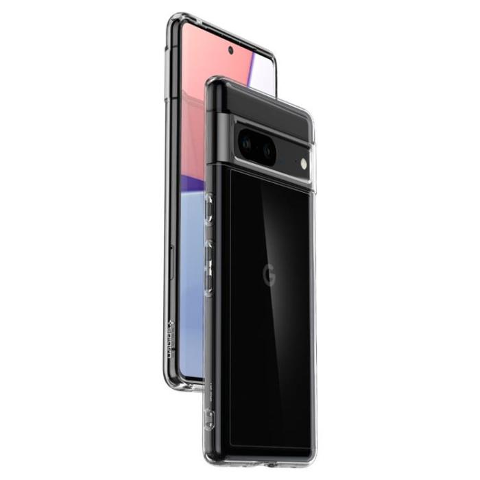 Spigen - Spigen Google Pixel 7 Skal Ultra Hybrid - Crystal Clear