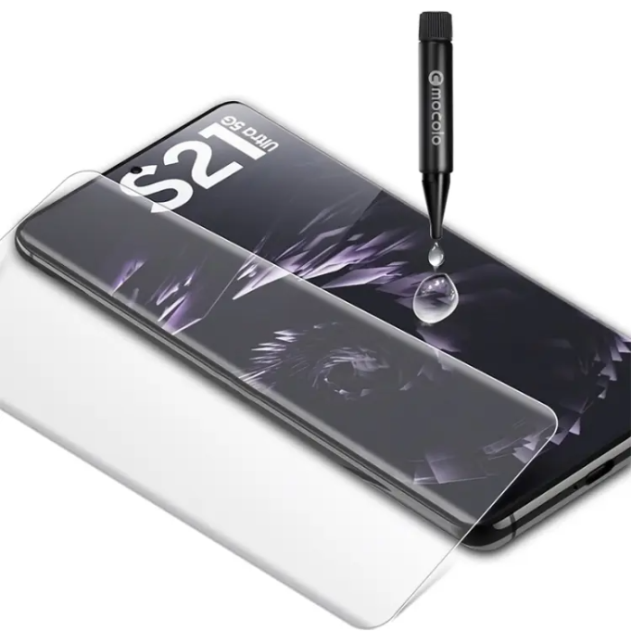  - Mocolo Galaxy S21 Ultra UV Härdat Glas Skärmskydd 3D