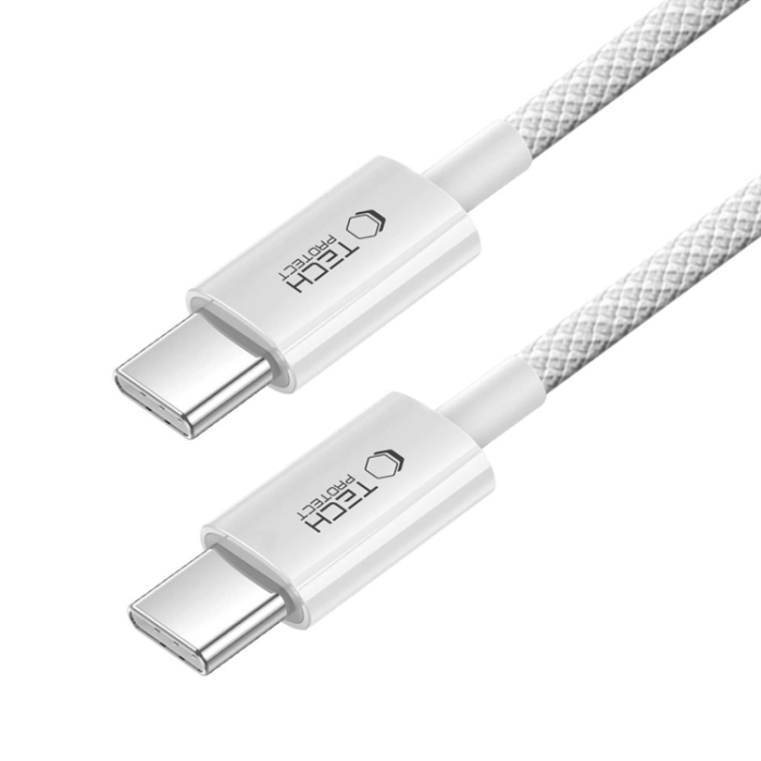 Tech-Protect - Tech-Protect USB-C till USB-C kabel Ultraboost 1m - Grå