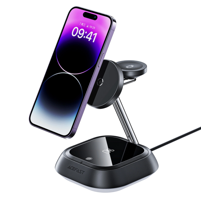 Acefast - Acefast 3-in-1 Trådlös Laddare iPhone, Apple Watch, AirPods 15W