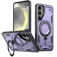N/A - Mobilskal till Samsung Galaxy S24 FE Plast Milit&auml;rt Skydd - Lila