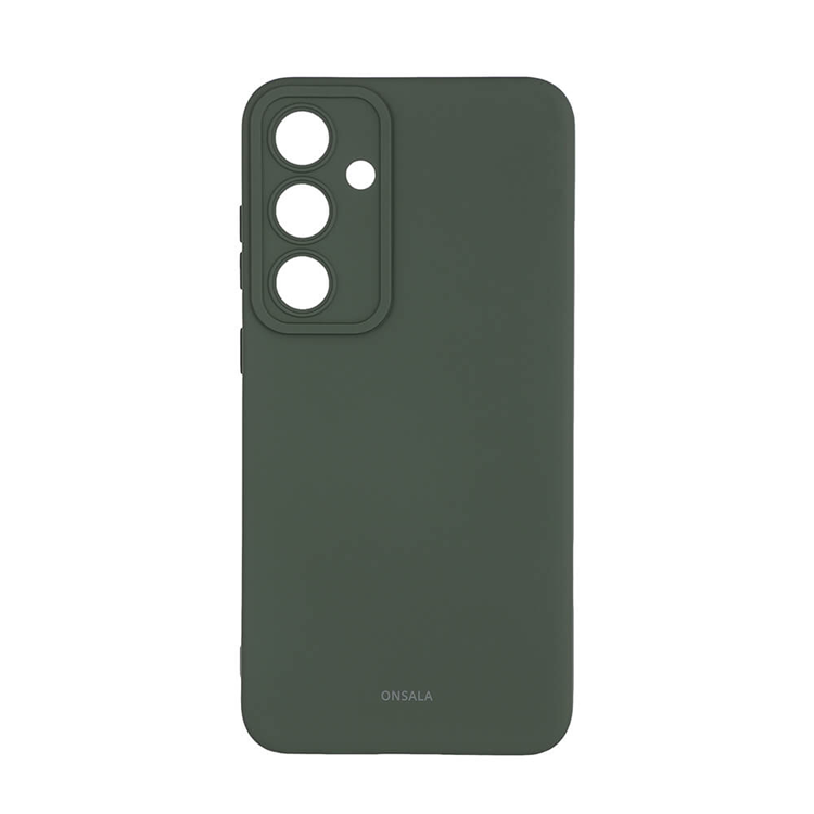 Onsala Galaxy S24 Mobilskal Silikonkänsla - Grön | 2353 | AlltMobil