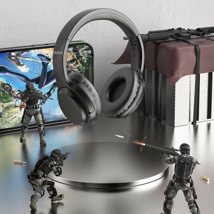 Dudao - Dudao On-ear Bluetooth 5.3 Trådlös Hörlurar X22Pro - Svart