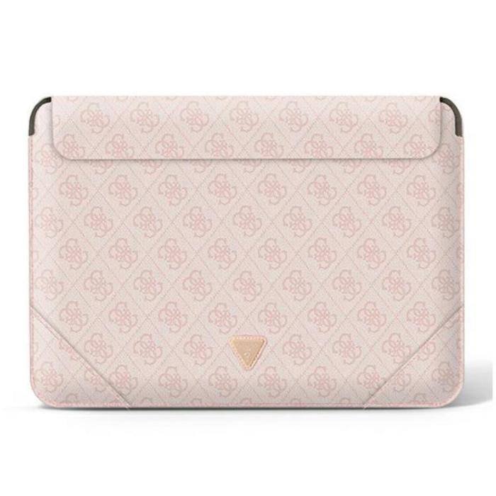 Guess - Guess Datorfodral 16'' Uptown Triangle Logo - Rosa