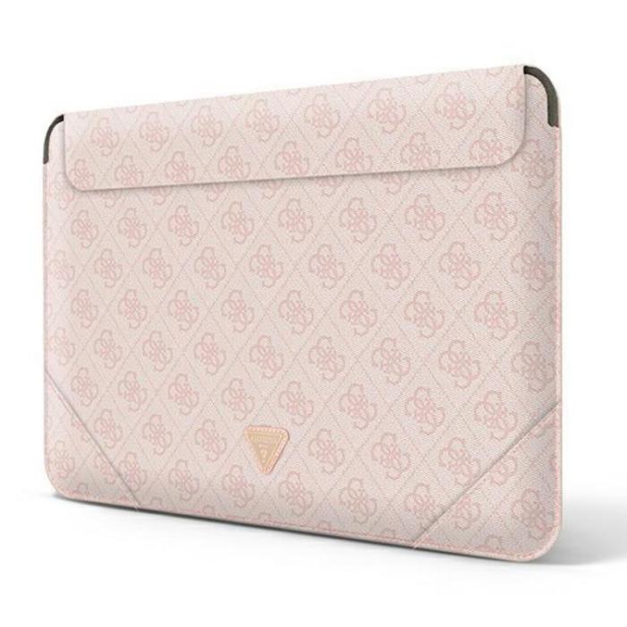 Guess - Guess Datorfodral 16'' Uptown Triangle Logo - Rosa