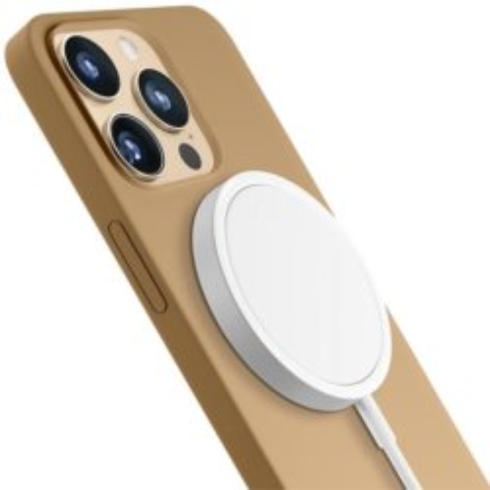 3MK - 3mk iPhone 13 Pro Max Mobilskal Magsafe Hardy - Guld