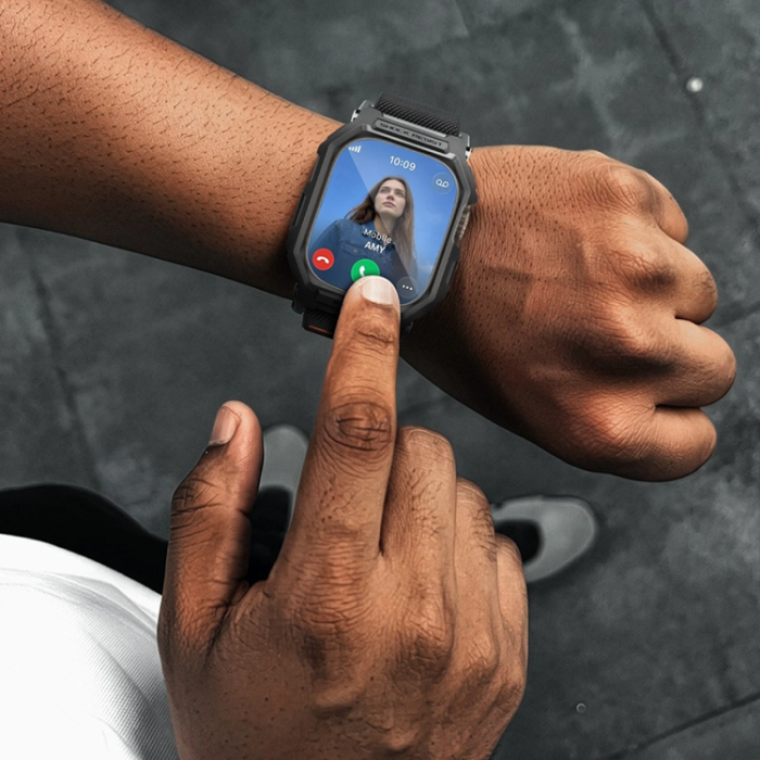 Spigen - Spigen Härdat Glas Skärmskydd För Apple Watch Ultra 1/2/3 (49mm)