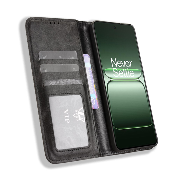 A-One Brand - OnePlus Nord CE5 5G Plånboksfodral Retro Texture Läder