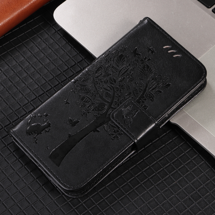 A-One Brand - OnePlus 15 5G Plånboksfodral Cat Tree Pattern Konstläder