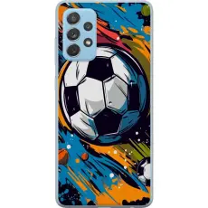 Gustaf - Mobilskal till Samsung Galaxy A72 5G med Fotbollar