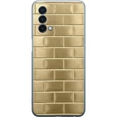 iSecrets - Mobilskal till OnePlus Nord N200 5G med Gyllene Murstenar