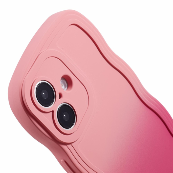 A-One Brand - iPhone 17 Mobiskal Gradient Color TPU - Rosa + Ros