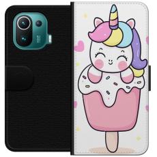 iSecrets - Plånboksfodral till Xiaomi Mi 11 Pro med Glad enhörning