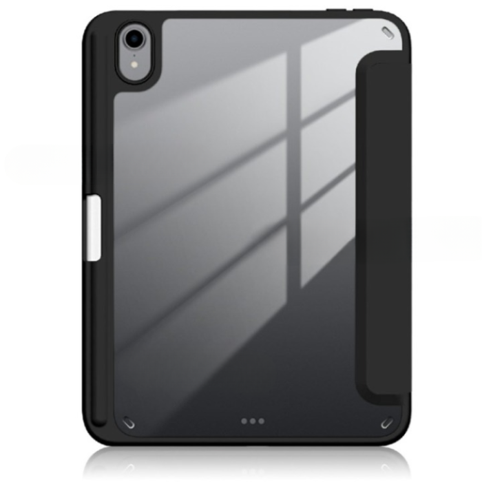 OEM - iPad mini 6 (2021) Fodral Tri-Fold PU Läder - Svart