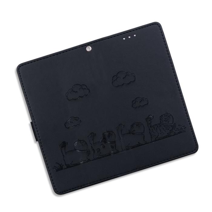 OEM - Mobilskal till Samsung Galaxy S26 / S26 Pro RFID-Skydd Kattmönster TPU- Svart