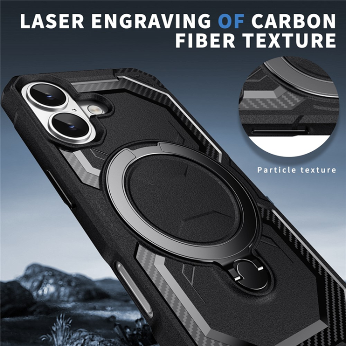 A-One Brand - iPhone 17 Mobilskal MagSafe Kickstand TPU + PC