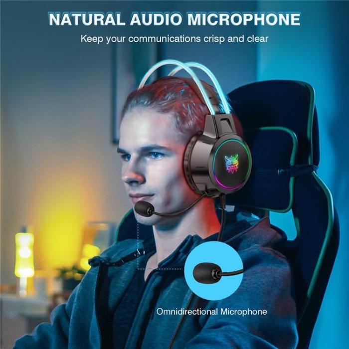 ONIKUMA - ONIKUMA Over-Ear Gaming Hörlurar Trådbundna 3.5mm X15 Pro