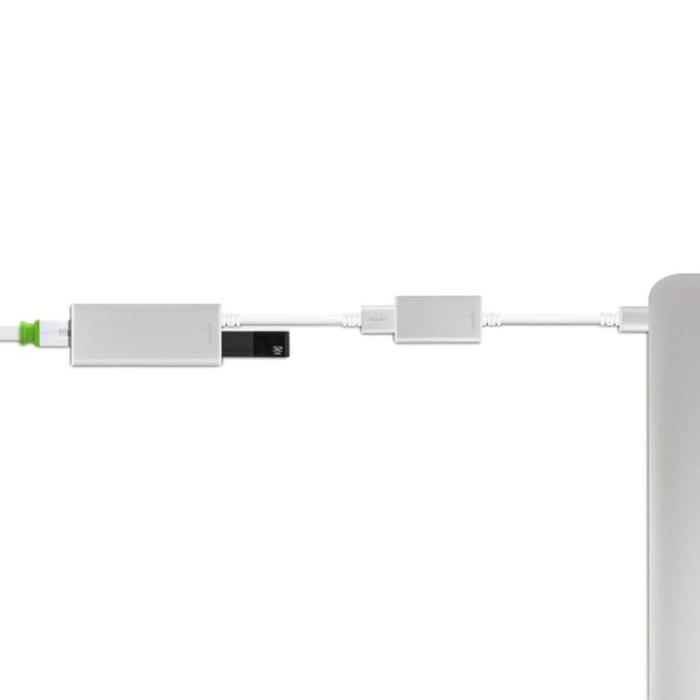 Moshi - Moshi USB-C Till USB-Adapter - Vit