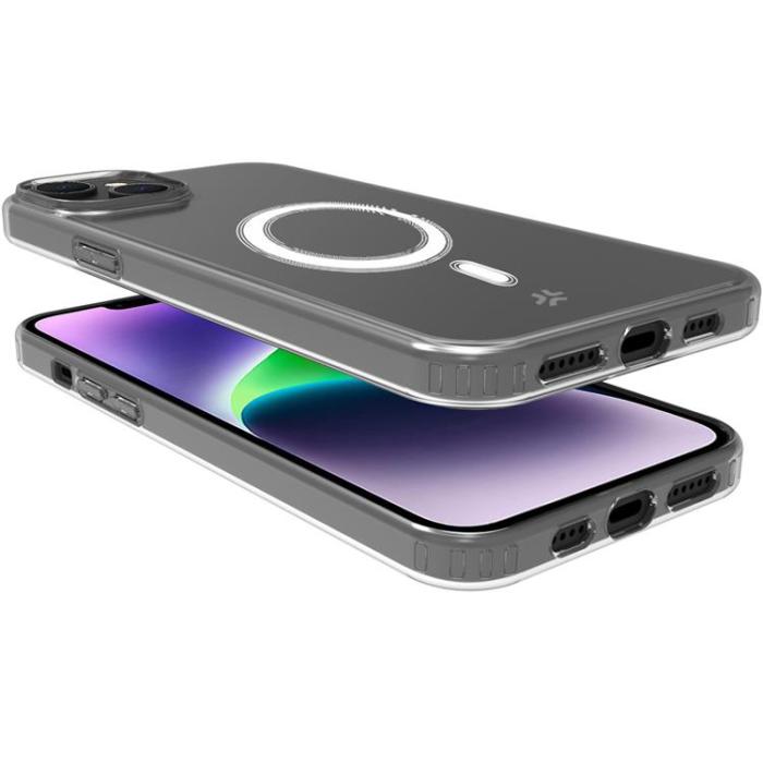 Celly - Celly iPhone 15 Plus Mobilskal Magsafe Gelskin TPU - Clear