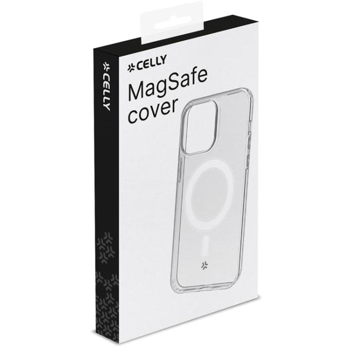 Celly - Celly iPhone 15 Plus Mobilskal Magsafe Gelskin TPU - Clear
