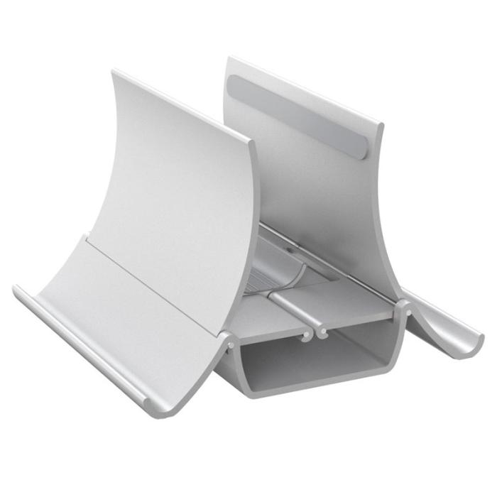 R-JUST - R-JUST BJ16 Laptop Ställ Aluminium Desktop Stöd - Silver