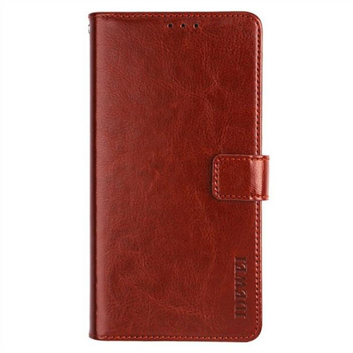 IDEWEI - IDEWEI Mobilfodral för Samsung Galaxy S26 Plus Konstläder Kickstand - Brun