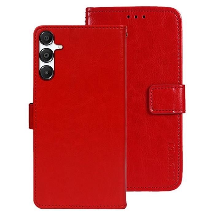 IDEWEI - IDEWEI Mobilfodral för Samsung Galaxy S26 Plus Konstläder Kickstand - Röd