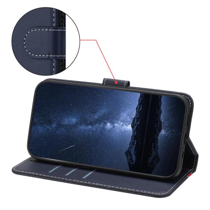 OEM - Plånboksfodral för Samsung Galaxy S26 Magnetiskt Konstläder - Blå
