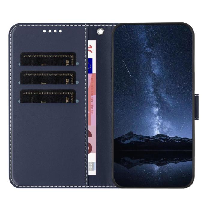 OEM - Plånboksfodral för Samsung Galaxy S26 Magnetiskt Konstläder - Blå