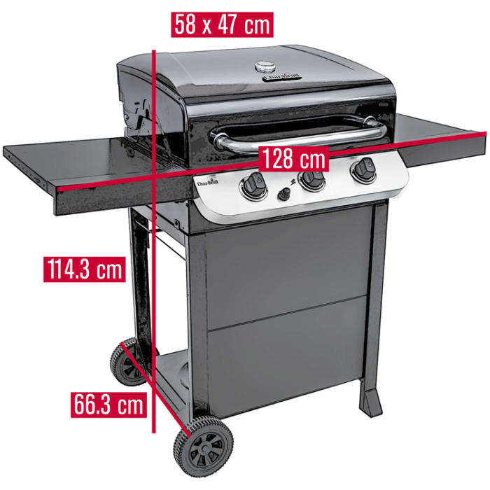 Char-Broil - Char-Broil Gasolgrill Convective 310 B