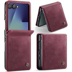 Caseme - CASEME 033 Fodral f&ouml;r Samsung Galaxy Z Flip7 5G R&ouml;d