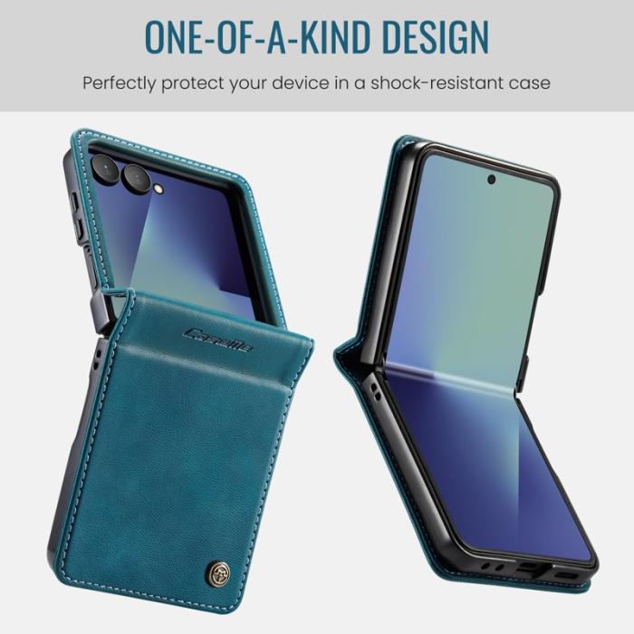 Caseme - CASEME 033 Fodral för Samsung Galaxy Z Flip7 5G - Grön
