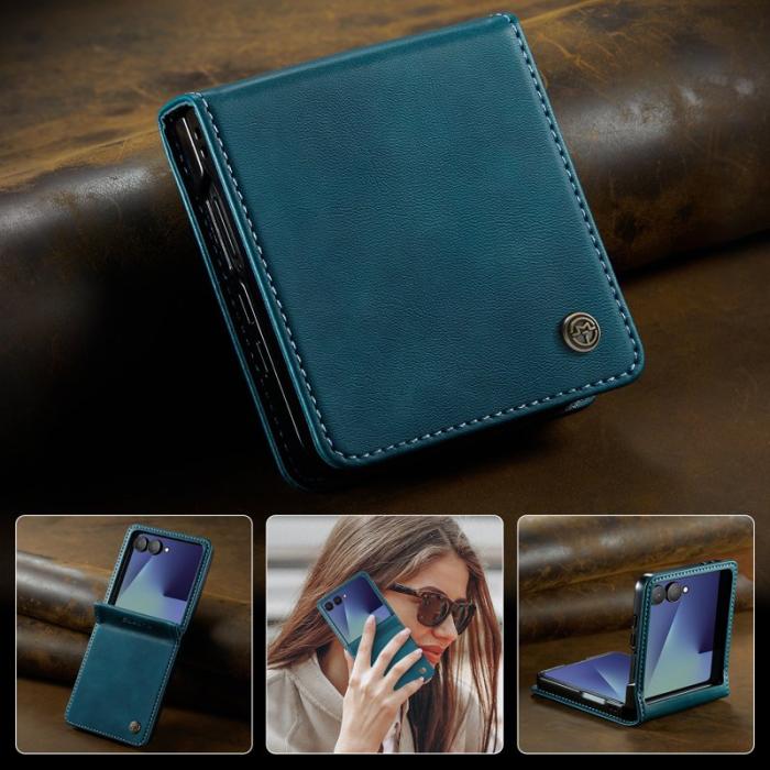 Caseme - CASEME 033 Fodral för Samsung Galaxy Z Flip7 5G - Grön